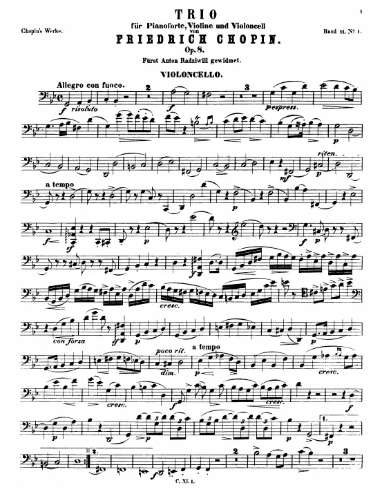 Cello Part