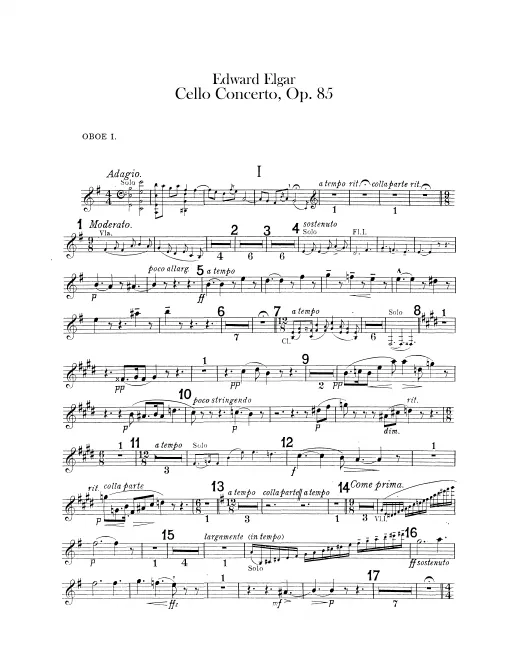 Oboe 1, 2