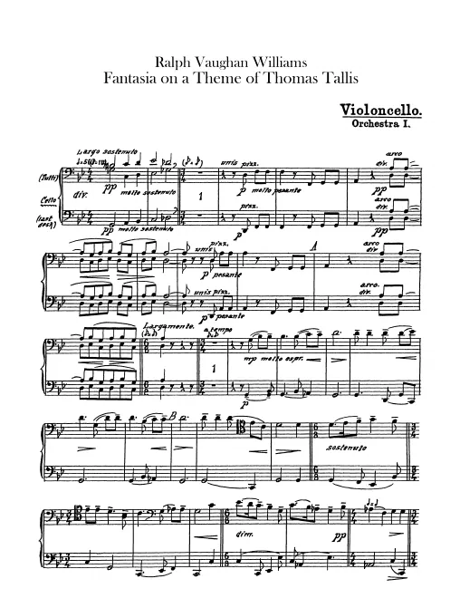 Cellos (with solo)