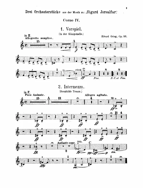 Horn 4 (E/F)
