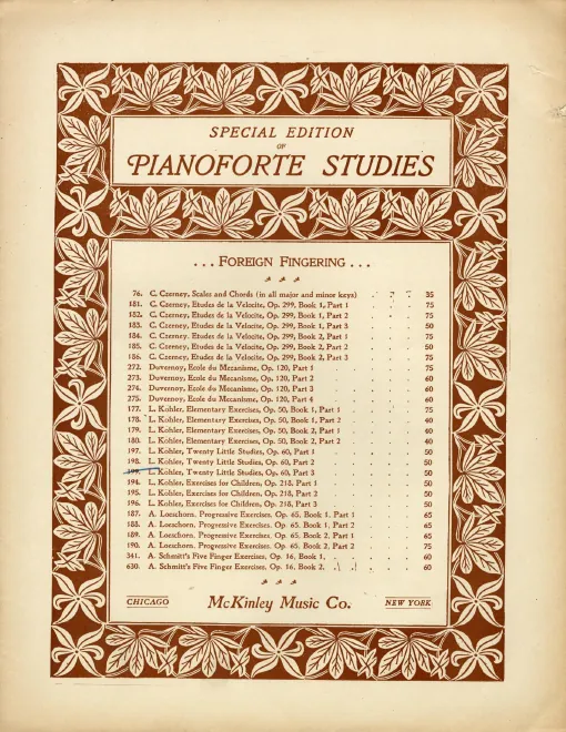 Studies No.14-20