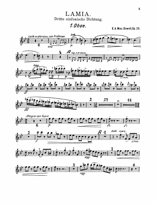 Oboe 1, 2
