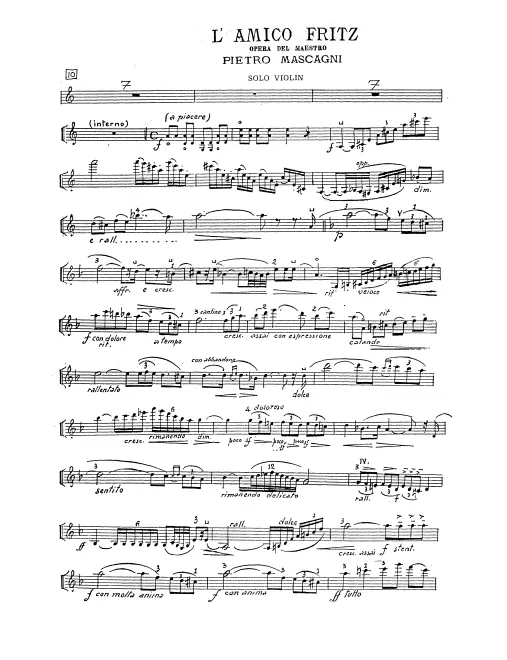 Offstage Violin