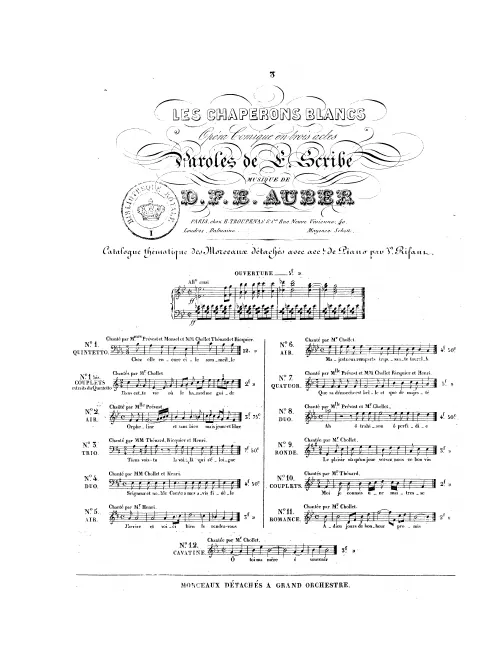 No.3, Trio: "Tiens, vois tu? là voilà" (Act I, No.3)