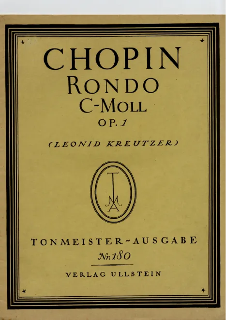 40. Rondo in C minor, Op.1