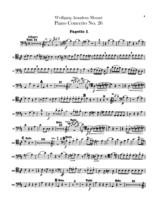 Bassoon 1, 2