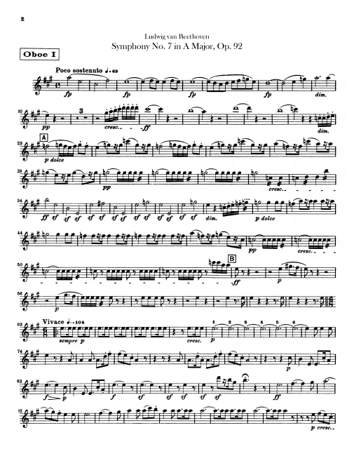 Oboe 1, 2