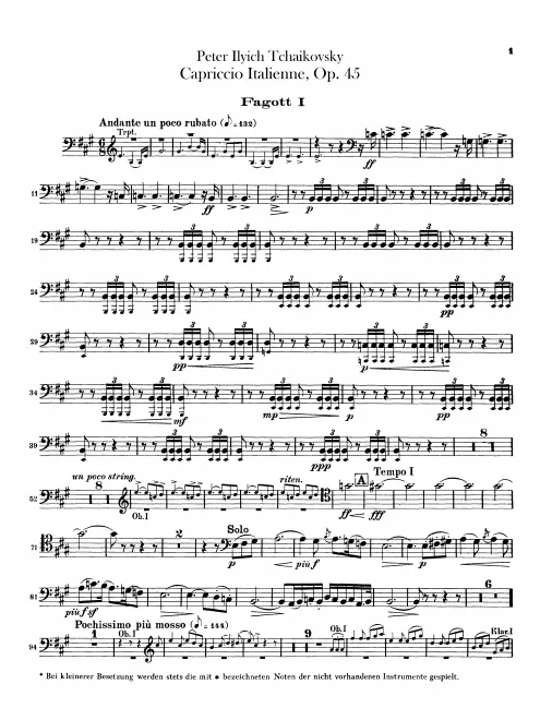 Bassoon 1, 2