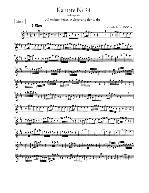 Oboe 1, 2