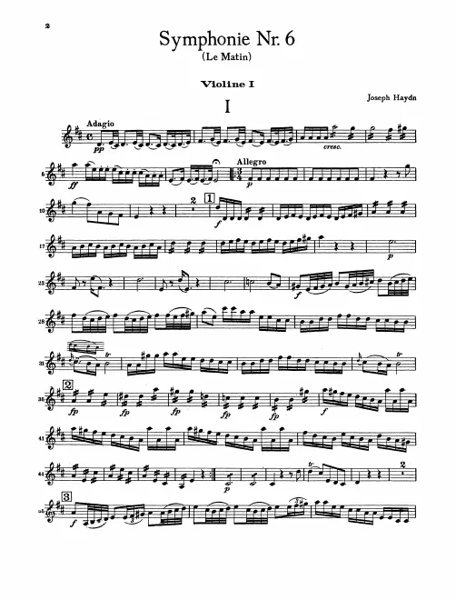 Violins I