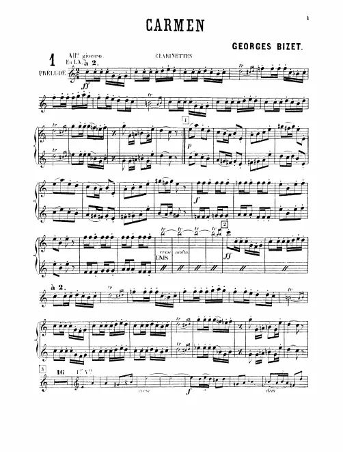 Clarinet 1/2