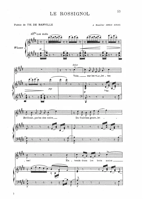 Complete Score (E major)
