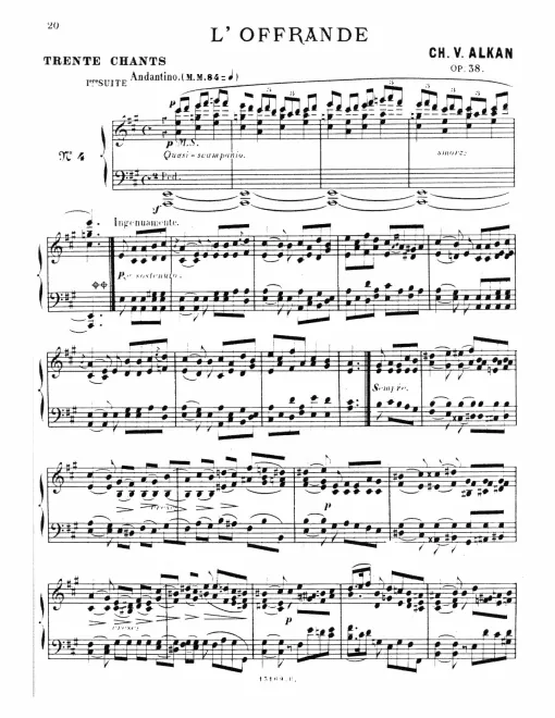 4. L'Offrande (Andantino)