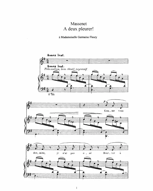 Complete Score (original key)