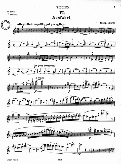 Violin part