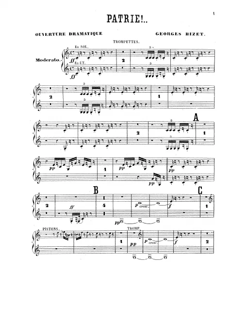 Trumpet 1/2 (A/C/D/G)
