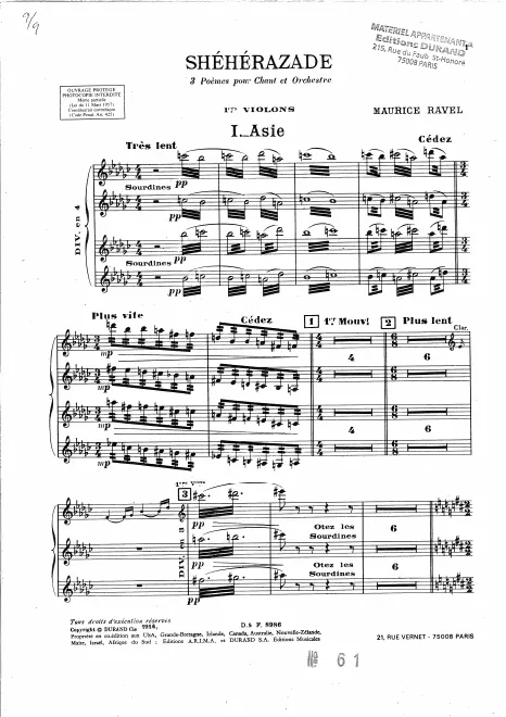 Violins I