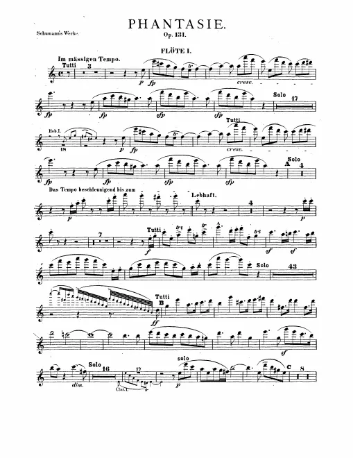 Flute 1, 2
