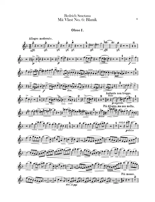 Oboe 1, 2