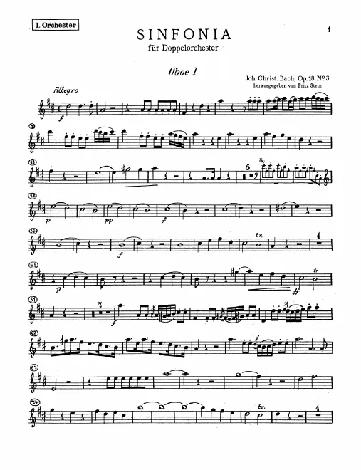 Oboe 1, 2