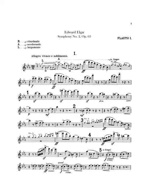 Flute 1, 2, 3/Piccolo