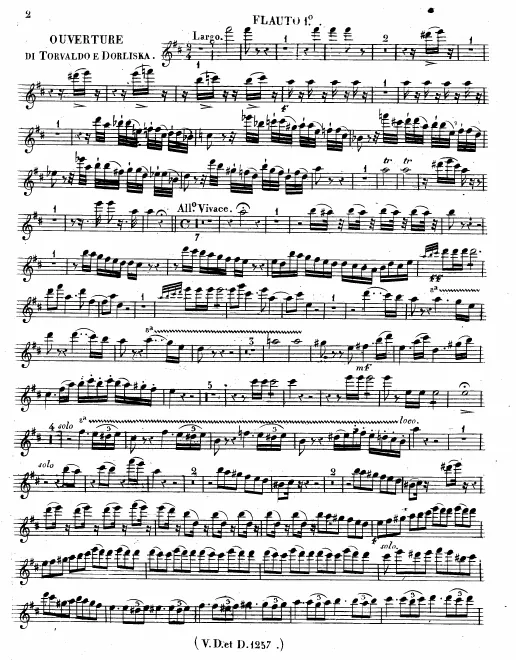 Flute 1, 2