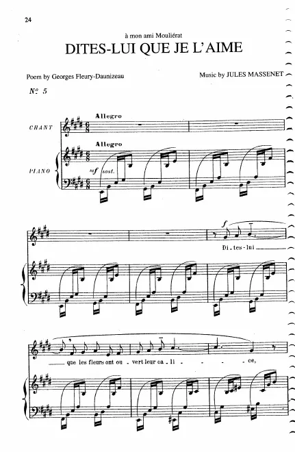 Complete Score (E Major: medium voice)
