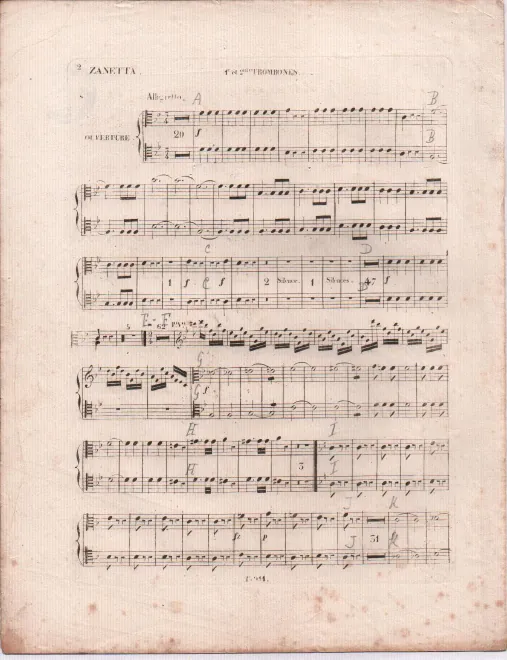 Trombone 1/2, 3