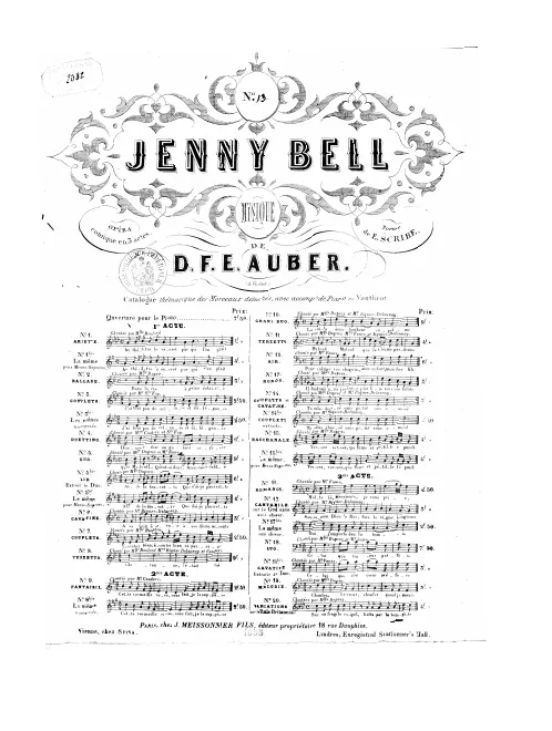 No.13, Rondo: "Il faudrait une journée" (Act II, No.10)