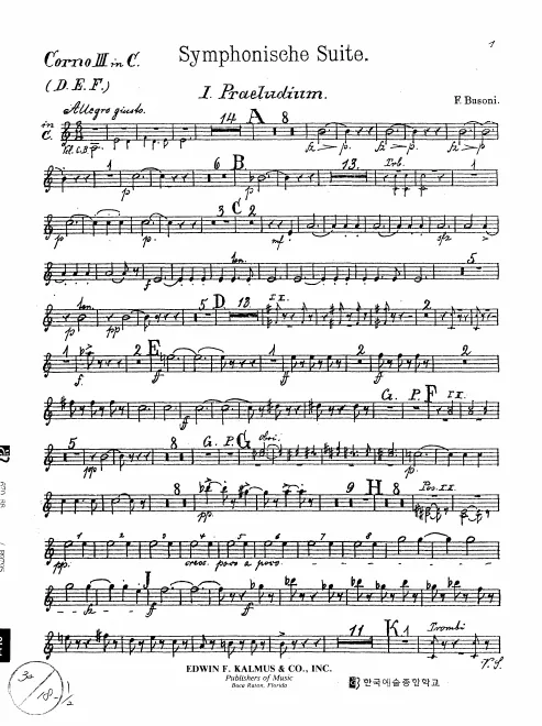 Horn 3 (C/D/E/F)