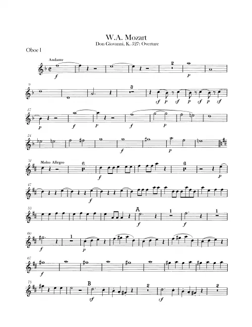 Oboe 1, 2