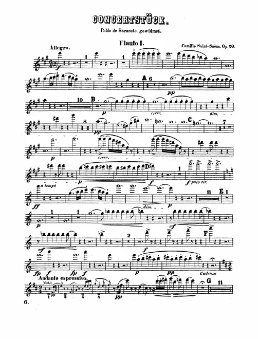 Flute 1, 2