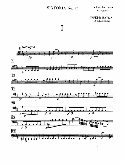 Cellos/Basses/Bassoon