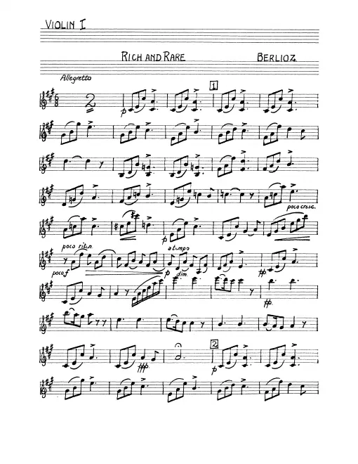 Violins I