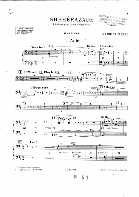 Bassoon 1, 2