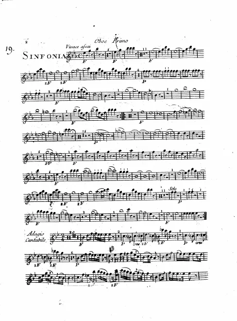Oboe 1, 2