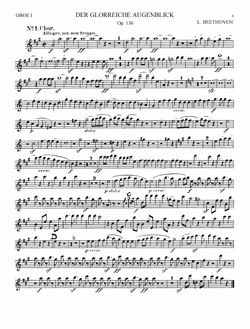 Oboe 1, 2