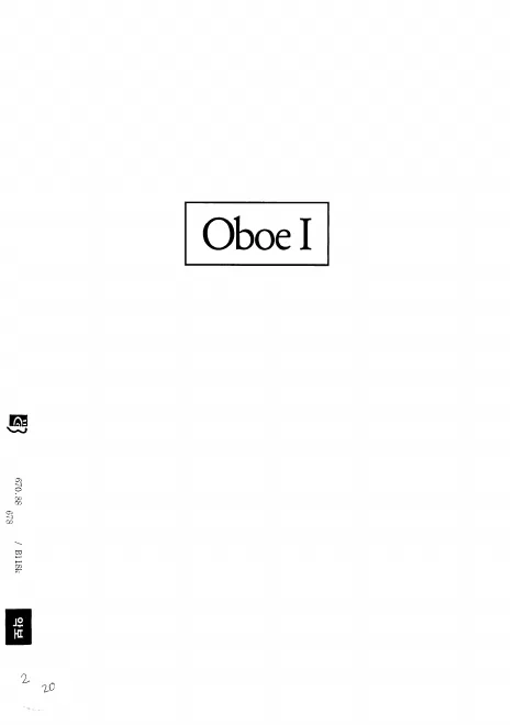 Oboe 1