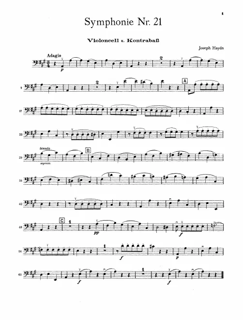 Cellos/Basses