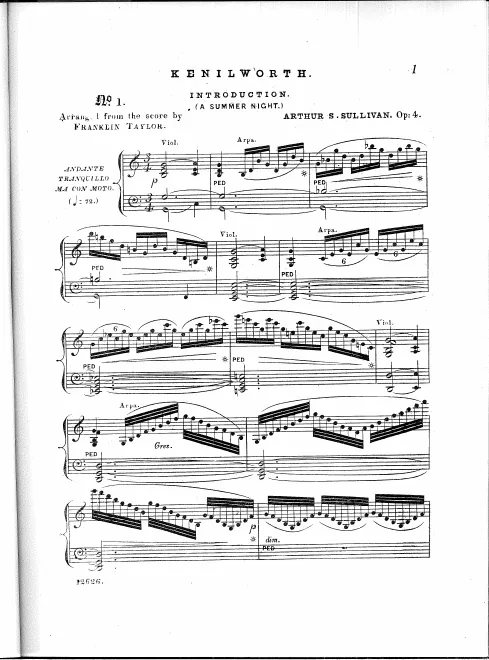 Complete Score (alternate grayscale scan)