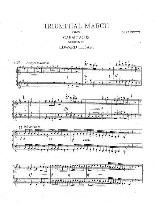 Clarinets 1/2 (B), Bass Clarinet (B, ad lib.)
