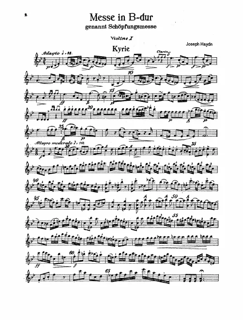 Violins I