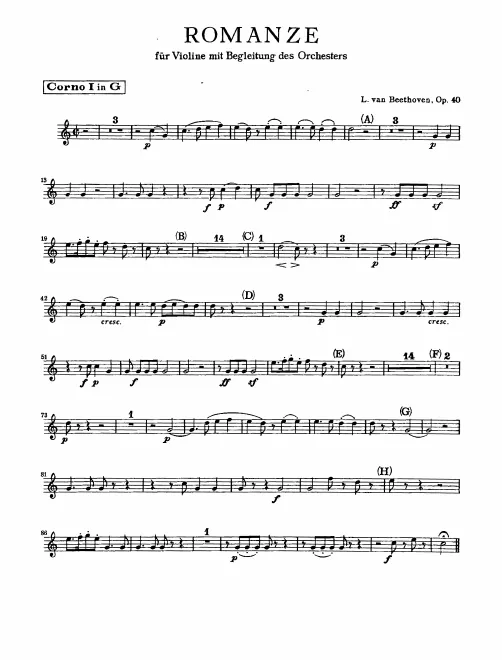 Horn 1, 2 (G)