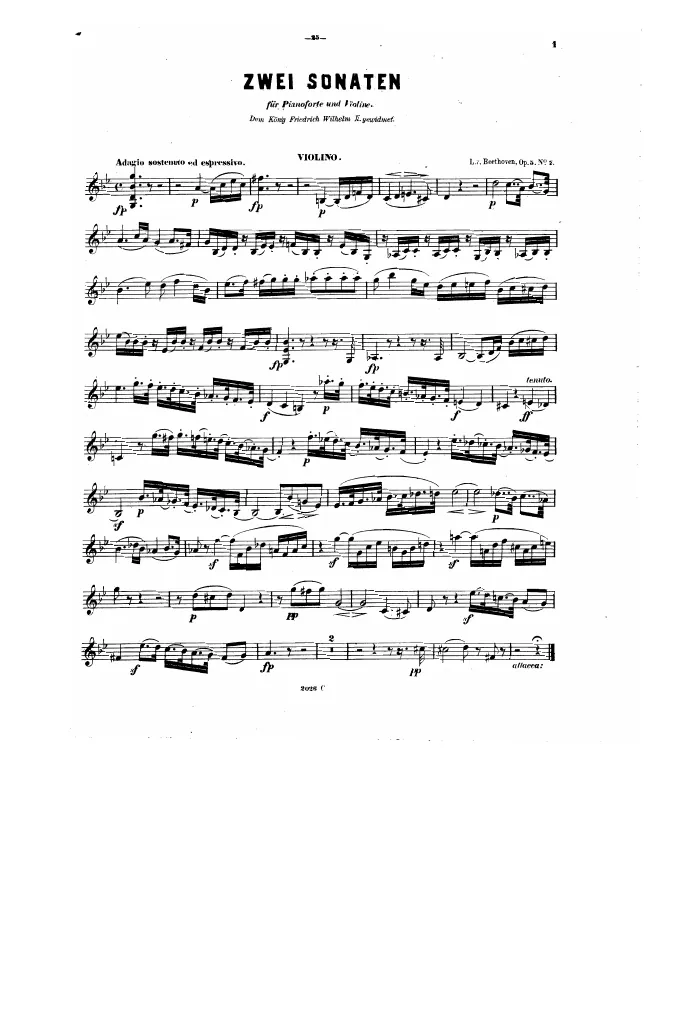 Violin Part (alternate)