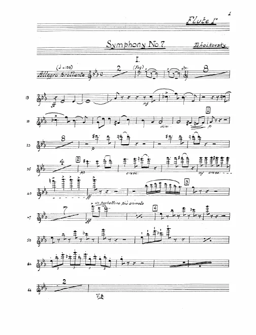 Flute 1, 2, 3/Piccolo