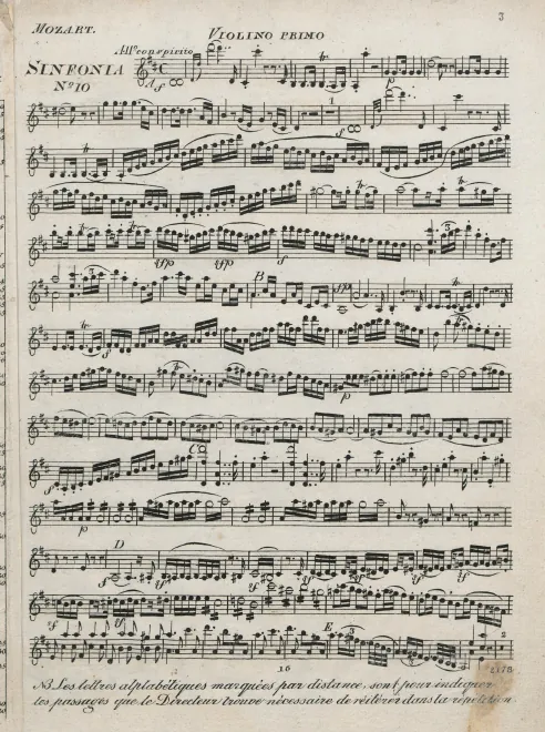 Violins I
