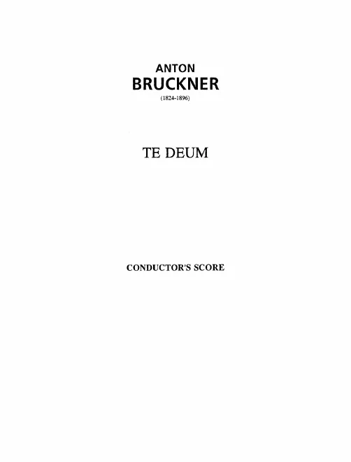 Complete Score (reprint)