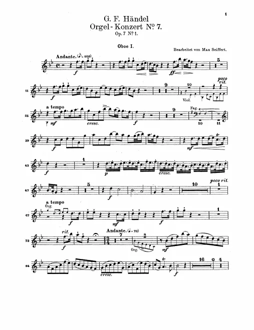 Oboe 1, 2