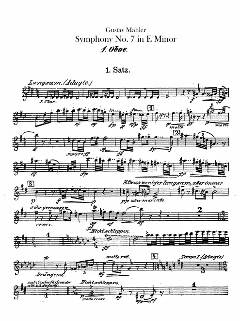 Oboe 1
