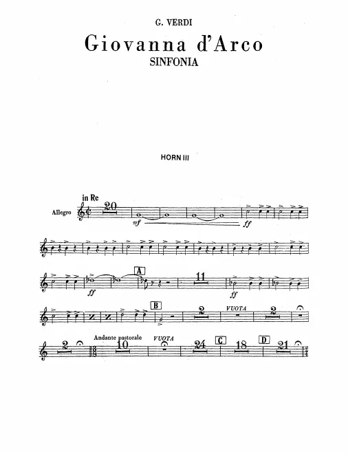 Horn 3 (D)